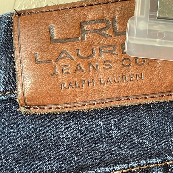 L RALPH LAUREN | Straight Leg Dark Wash Jeans - Picture 7 of 8